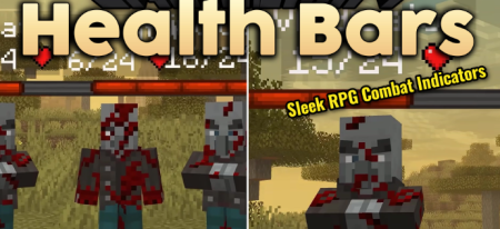 ������� Health Bars by Fuzs ��� Minecraft 26.1.1