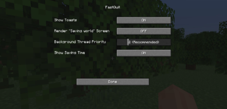 ������� FastQuit ��� Minecraft 26.1.2