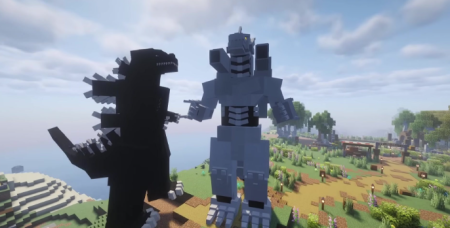 ������� Godzilla Reborn ��� Minecraft 1.21.7