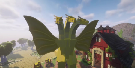 ������� Godzilla Reborn ��� Minecraft 1.21.7