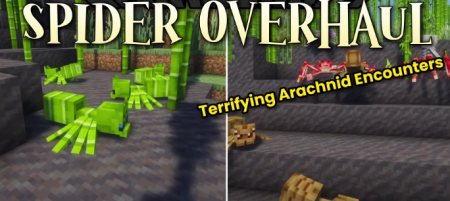 ������� Spider Overhaul ��� Minecraft 26.1.1