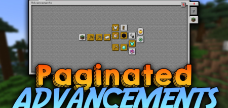 ������� Paginated Advancements ��� Minecraft 26.1.2