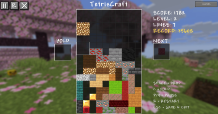 ������� Tetris Craft ��� Minecraft 26.1.2
