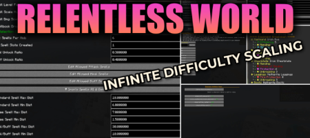 ������� Relentless World ��� Minecraft 1.20