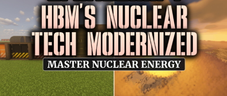 ������� HBM�s Nuclear Tech Modernized ��� Minecraft 1.20