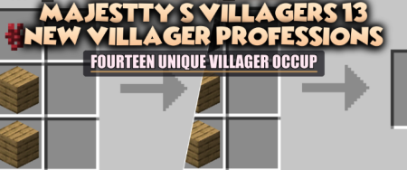 ������� Majestty�s Villagers 13 New Villager Professions ��� Minecraft 1.21