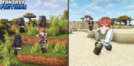 ������� Fantasy Knights & Factions ��� Minecraft 1.21.1