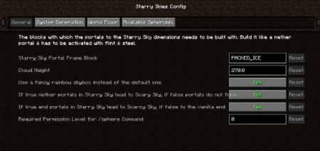 ������� Starry Skies ��� Minecraft 26.1.1