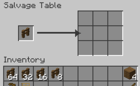 ������� Salvagers Table ��� Minecraft 26.2