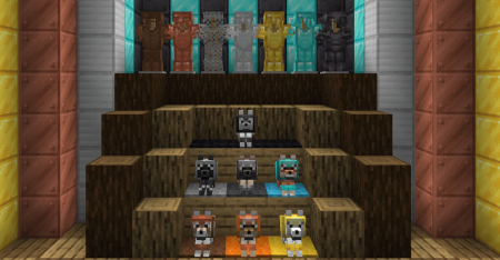 ������� Iron Wolf Armor ��� Minecraft 26.2