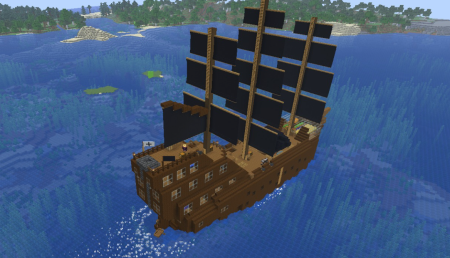 ������� Sails and Airships Block Based Ships ��� Minecraft 26.2