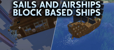 ������� Sails and Airships Block Based Ships ��� Minecraft 26.3