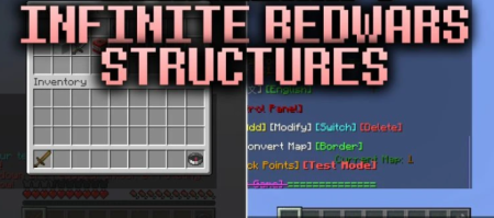 ������� Infinite Bedwars Structures ��� Minecraft 26.1.1