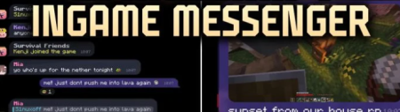 ������� InGame Messenger ��� Minecraft 1.19.1